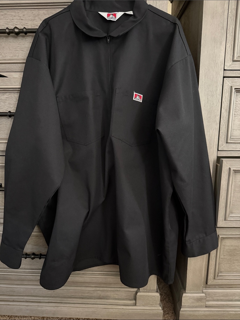 Ben davis Black Lightweight Zip Pullover Jacket